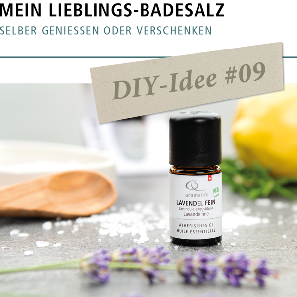 DIY-Idee #9: Mein Lieblings-Badesalz – Aromalife