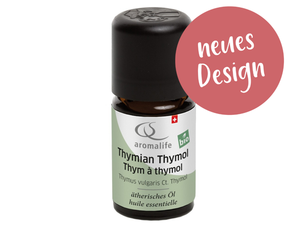 Aromalife Thymian Thymol Bio ätherisches Öl 5 ml