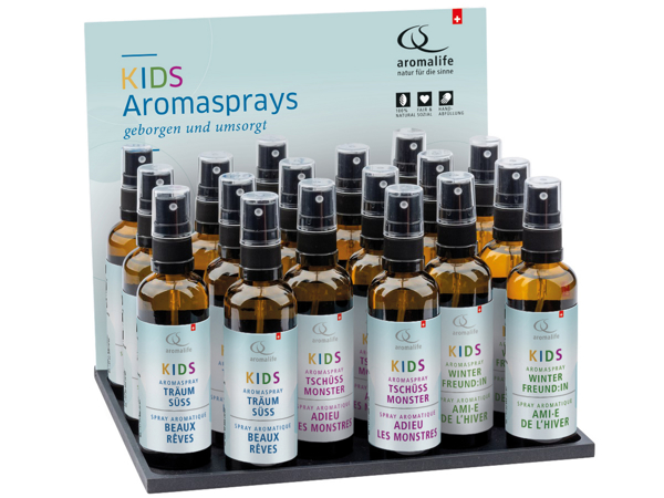 Aromalife Display KIDS Aromaspray 18 x 75 ml