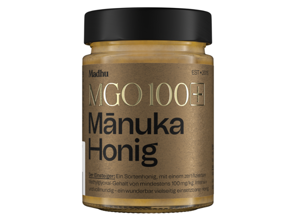 MADHU HONEY Manuka Honig MGO100+ 250 g