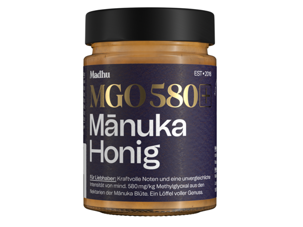 MADHU HONEY Manuka Honig MGO580 250 g