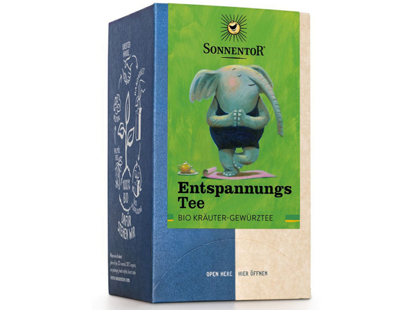 SONNENTOR Entspannungtee Beutel 18 Stk - BIO