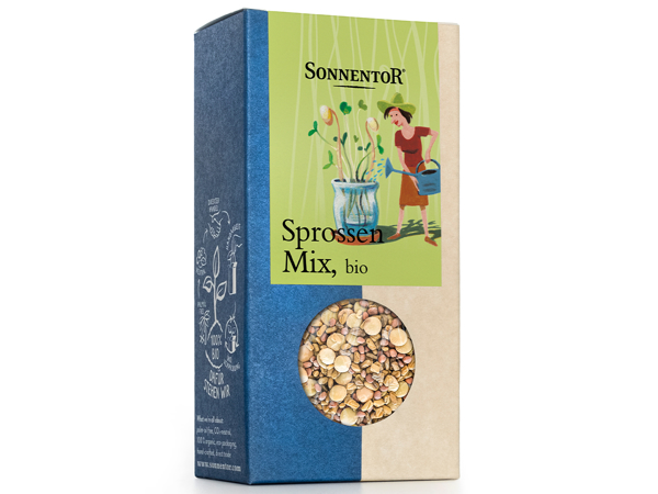 SONNENTOR Sprossen-Mix Keimsaat 120 g - BIO