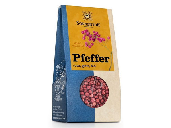 SONNENTOR Pfeffer rosa ganz 20 g - BIO